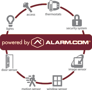Customized home security solutions.