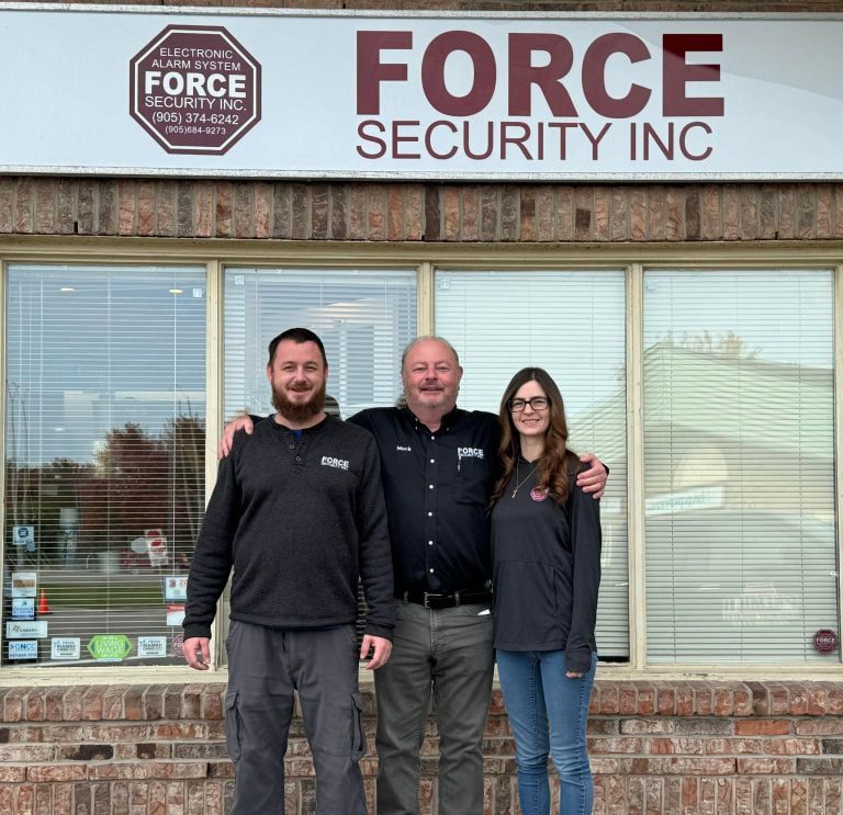 Force Security in Ontario, providing U.L.C.-approved security solutions with 24/7 monitoring and customizable packages for homes and businesses.