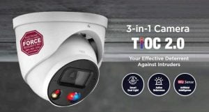 Dahua TiOC 2.0 security camera with smart illumination, advanced audio capabilities, and superior imaging for comprehensive home and business security.